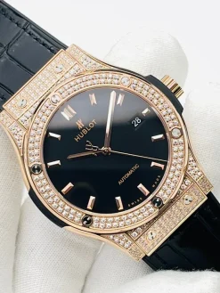 HUBLOT Classic Fusion Automatic 415NX1112VRMXM16 (Black Dial) 42mm HB B300202606040100719