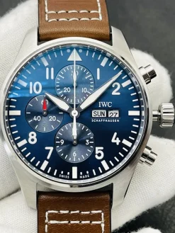Alternative view of IWC Pilot Automatic 3777 (Blue Dial) 43mm A600202606040314519