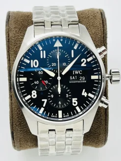 IWC Pilot Automatic 3777 (Blue Dial) 43mm ZF B150202606040395679