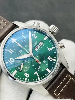 IWC Pilot Automatic IW388107 (Green-Blue Dial) 41mm A850202606040447589