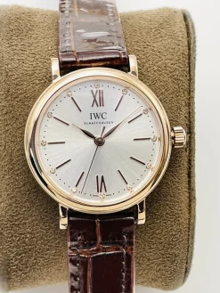 Alternative view of IWC Portofino Automatic 35100 (Silver Dial) 34mm A350202606040118449