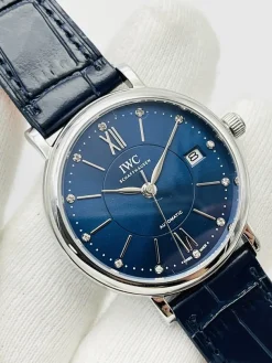 Alternative view of IWC Portofino Automatic (Blue Dial) 37mm A300202606040390439