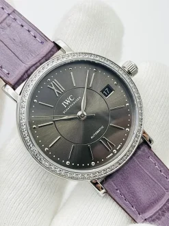 Alternative view of IWC Portofino Automatic (Gray Dial) 37mm A350202606040388449
