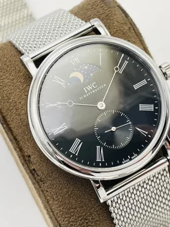 Alternative view of IWC Portofino Automatic IW544805 (Black Dial) 40mm A550202606040300509