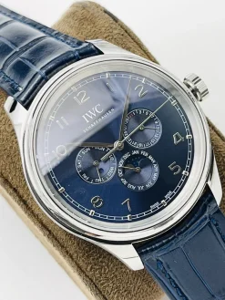 Alternative view of IWC Portugieser Automatic (Blue Dial) 40mm A650202606040265539