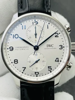 Alternative view of IWC Portugieser Automatic (White Dial) 40mm ZF A950202606040373619