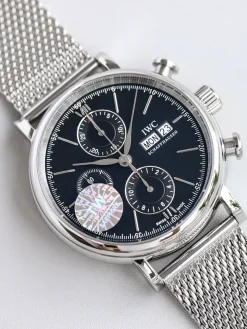 IWC Portuguese Automatic (Black-Blue Dial) 42mm A300202606040001439