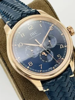 Alternative view of IWC Portuguese Automatic (Blue Dial) 40mm A700202606040274549