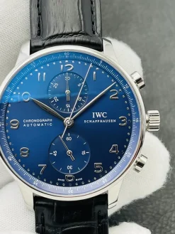 Alternative view of IWC Portuguese Automatic V2 (Blue Dial) 40mm ZF A850202606040326589