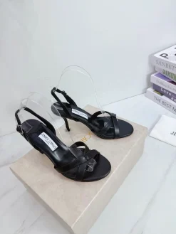 Alternative view of JIMMY CHOO Pumps & Heels Leather (Black-Gold) EU35-42 B71202606033201119