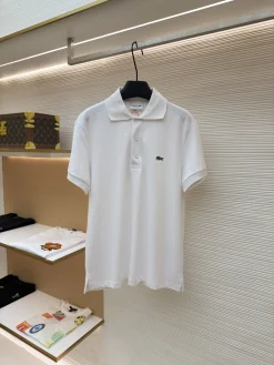 LACOSTE Shirts & Polos Cotton (White) S-XL A2520260613091979