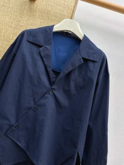 Alternative view of LOEWE Coats & Jackets Cotton (Dark blue) S-M-L B35202606011019109