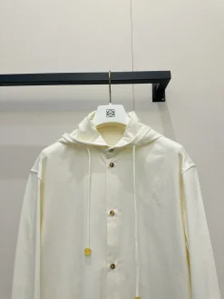 Alternative view of LOEWE Coats & Jackets Linen (White) S-M-L B95202606010470129