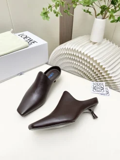 LOEWE Pumps & Heels Leather (Brown) EU34-41 B60202606031708119