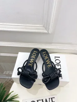 Alternative view of LOEWE Sandals & Mules Leather (Black) EU35-39 B50202606031682119