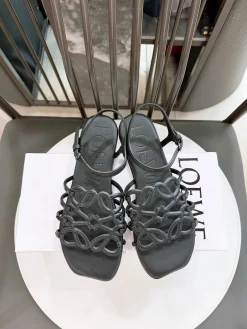 Alternative view of LOEWE Sandals & Mules Leather (Black) EU35-41 B10202606031684109