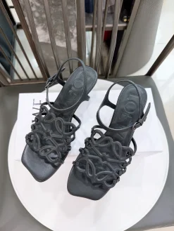 Alternative view of LOEWE Sandals & Mules Leather (Black) EU35-42 B50202606031685119