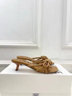 LOEWE Sandals & Mules Leather (Brown) EU35-39 B50202606031690119