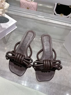 LOEWE Sandals & Mules Leather (Brown) EU35-40 B20202606031673109