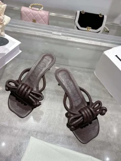 Alternative view of LOEWE Sandals & Mules Leather (Brown) EU35-40 B20202606031673109