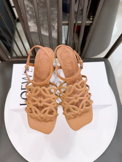Alternative view of LOEWE Sandals & Mules Leather (Brown) EU35-42 B50202606031692119