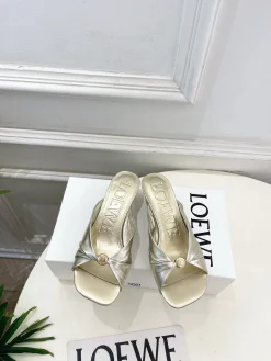 Alternative view of LOEWE Sandals & Mules Leather (Gold) EU35-39 B50202606031675119