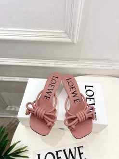 Alternative view of LOEWE Sandals & Mules Leather (Pink) EU35-39 B50202606031697119