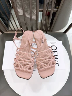 LOEWE Sandals & Mules Leather (Pink) EU35-41 B10202606031699109