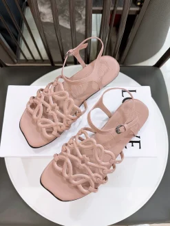 Alternative view of LOEWE Sandals & Mules Leather (Pink) EU35-41 B10202606031699109