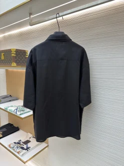 Alternative view of LOEWE Shirts & Polos Cotton (Black) 46-52 B15202606130660109