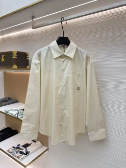 LOEWE Shirts & Polos Cotton (Cream) 36-42 B15202606130251109
