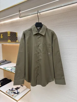 LOEWE Shirts & Polos Cotton (Khaki) 36-42 B15202606130252109