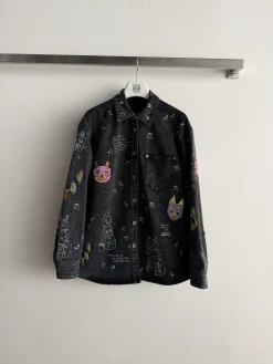 LOEWE Shirts & Polos Denim (Black) SML C75202606011533149