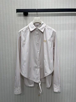 LOEWE Shirts & Polos Polyester (White-Orange) S-L B85202606010071129
