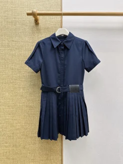 LOEWE Skirts & Dresses Cotton (Navy) S-M-L B75202606011016119