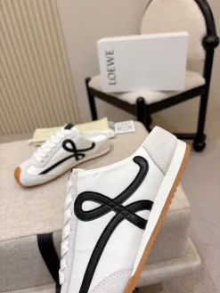 Alternative view of LOEWE Sneakers & Trainers Leather-Suede (White-Black-Brown) EU35-46 B10202606031749109