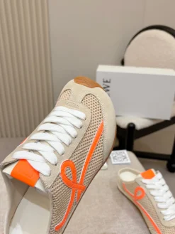 Alternative view of LOEWE Sneakers & Trainers Suede-Mesh (Beige-Orange-White) EU35-46 B10202606031750109