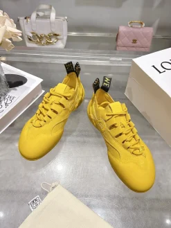 Alternative view of LOEWE Sneakers & Trainers Suede (Yellow) EU35-39 B60202606031756119