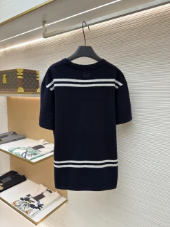 Alternative view of LOEWE Sweaters & Knitwear Knit (Navy-White) S-XL B05202606130961109