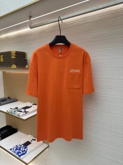 LOEWE T-shirts & Vests Cotton (Orange) S-XL A1520260613051579