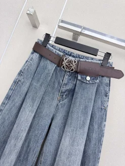 Alternative view of LOEWE Trousers & Shorts Denim (Blue) S-M-L A8520260601015999