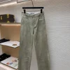 LOEWE Trousers & Shorts Denim (Light Green) B70202606131287129
