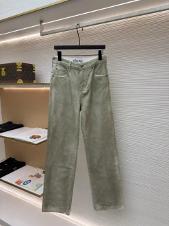 LOEWE Trousers & Shorts Denim (Light Green) B70202606131287129