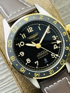 Alternative view of LONGINES Automatic (Black Dial) 42mm A350202606040005449