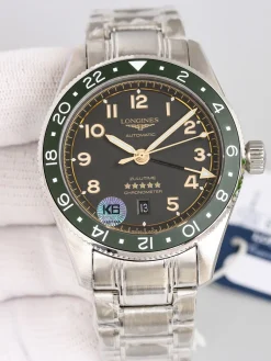 Alternative view of LONGINES Automatic Zuiu Time (Black-Blue Dial) 42mm A350202606040017449