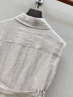 Alternative view of LORO PIANA Coats & Jackets Linen (Beige) S-M-L C25202606010243139