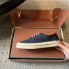 LORO PIANA Sneakers & Trainers Canvas (Navy-Cream) EU35-40 B80202606031830129