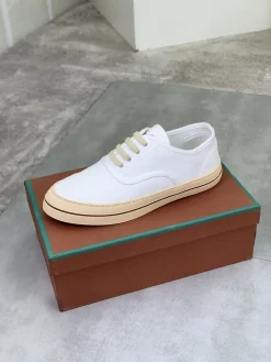 LORO PIANA Sneakers & Trainers Canvas (White-Beige) EU38-47 A9020260603183199