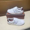 LORO PIANA Sneakers & Trainers Leather (White-Brown) EU38-44 B0020260603339599
