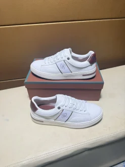 LORO PIANA Sneakers & Trainers Leather (White-Brown) EU38-44 B0020260603339599